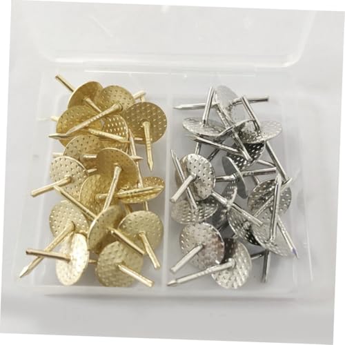 UTHCLO 30 Stück Teiliges Bilderhaken Gold und Silber Schwere Wandhaken für Trockenbau Integrierter Nagel für Einfache Montage Geeignet zum Aufhängen von Fotos Dekorationen Uhren und UTHCLO 30 Stück Teiliges Bilderhaken Gold und Silber Schwere Wandhaken für Trockenbau Integrierter Nagel für Einfache Montage Geeignet zum Aufhängen von Fotos Dekorationen Uhren und von UTHCLO