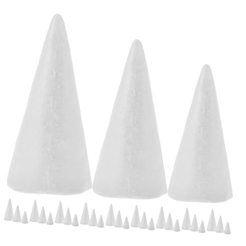 UTHCLO 30 Stück Teiliges Weiße Styropor in DREI für DIY Bastelprojekte Sichere Polystyrol Kunststoffdekoration für Party Fenster Tür Festliche Deko UTHCLO 30 Stück Teiliges Weiße Styropor in DREI für DIY Bastelprojekte Sichere Polystyrol Kunststoffdekoration für Party Fenster Tür Festliche Deko von UTHCLO