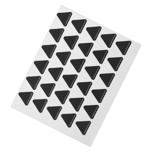 UTHCLO 30 Stück Thermochrome Warnaufkleber für Heiße Oberflächen Selbstklebend Hitzeempfindlich Starke Haftung Geeignet für Food Warming Lamp Wasserkocher Sicherheitshinweis gegen von UTHCLO