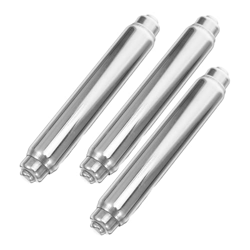 UTHCLO 3stücke Toilettenpapierhalter-Einsatz Gefederte Rolle Ersatz-Rolle Aus Edelstahl Für Zuhause Badezimmer Büro Papiertücher von UTHCLO