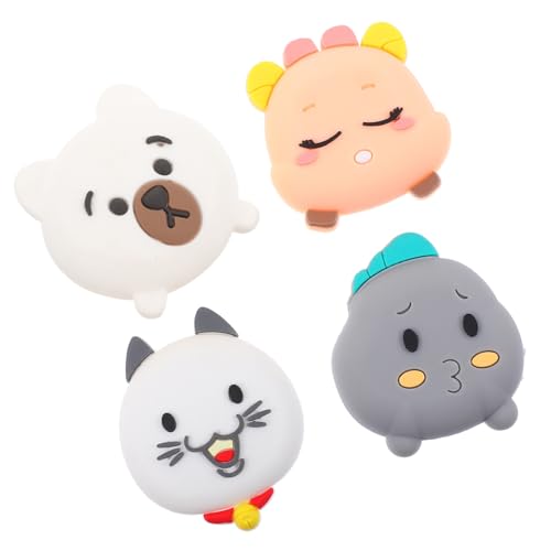 UTHCLO 4 Stück Cartoon Türstopper aus Silikon Selbstklebend Wand Möbelpuffer Stoßdämpfer Schutzpads für Wände und Türgriffe Bumper Pads UTHCLO 4 Stück Cartoon Türstopper aus Silikon Selbstklebend Wand Möbelpuffer Stoßdämpfer Schutzpads für Wände und Türgriffe Bumper Pads von UTHCLO