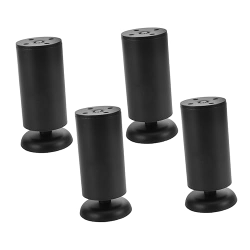 UTHCLO 4 Stück Schwarze Edelstahl Möbelbeine Stabile Verstellbare Möbelfüße für Schrank Sofa Kaffeetisch Rostfrei Hohe Belastbarkeit Einfache Montage Moderne Möbelbeine UTHCLO 4 Stück Schwarze Edelstahl Möbelbeine Stabile Verstellbare Möbelfüße für Schrank Sofa Kaffeetisch Rostfrei Hohe Belastbarkeit Einfache Montage Moderne Möbelbeine von UTHCLO