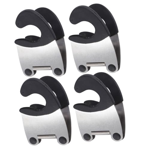 UTHCLO 4 Stück Teiliges Edelstahl Topflöffelhalter Verbrühungsclip mit Haken Design Hitzebeständig Rutschfest Multifunktional für Kochlöffel Pfannenwender und Küchenutensilien UTHCLO 4 Stück Teiliges Edelstahl Topflöffelhalter Verbrühungsclip mit Haken Design Hitzebeständig Rutschfest Multifunktional für Kochlöffel Pfannenwender und Küchenutensilien von UTHCLO