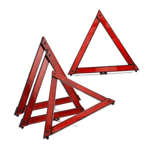 UTHCLO 4 Stück Teiliges Faltbares Warndreieck Auto Notfall Pannendreieck Reflektierend Hohe Sichtbarkeit Stabiles Verkehrs warnschild für Straßenrand und Verkehrssicherheit UTHCLO 4 Stück Teiliges Faltbares Warndreieck Auto Notfall Pannendreieck Reflektierend Hohe Sichtbarkeit Stabiles Verkehrs warnschild für Straßenrand und Verkehrssicherheit von UTHCLO