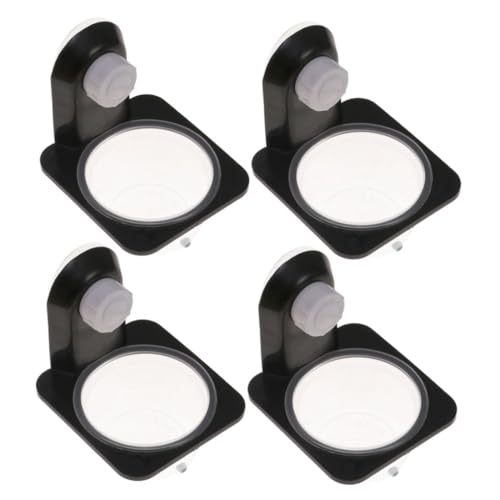 UTHCLO 4 Stück Teiliges Reptilien Futternapf Schwarz mit Saugfuß Stabile Wasserschale und Futterplatte für Glas und Acrylterrarien Geeignet für Eidechsen Geckos Kriechtiere und Echsen UTHCLO 4 Stück Teiliges Reptilien Futternapf Schwarz mit Saugfuß Stabile Wasserschale und Futterplatte für Glas und Acrylterrarien Geeignet für Eidechsen Geckos Kriechtiere und Echsen von UTHCLO