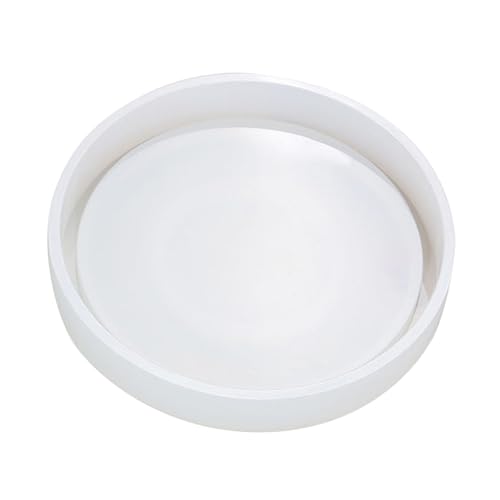 UTHCLO 4 Stück Teiliges Silikon Gießform für Untersetzer mit Verschiedenen Formen Wiederverwendbar Leicht zu Reinigen für DIY Epoxidharz Kunst und Kreative Tischdekorationen von UTHCLO