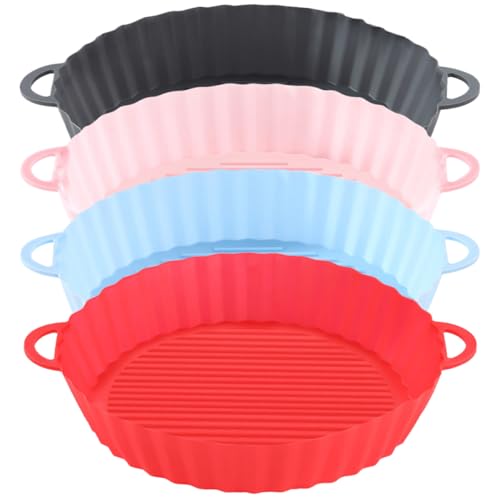 UTHCLO 4 Teiliges Backgeschirr Für Heißluftfritteuse Großer Frittierkorb Topf Ersatz Bräter Für Heißluftfritteuse Wiederverwendbare Schale Frittierkorb Frittiereinsatz Bräter UTHCLO 4 Teiliges Backgeschirr Für Heißluftfritteuse Großer Frittierkorb Topf Ersatz Bräter Für Heißluftfritteuse Wiederverwendbare Schale Frittierkorb Frittiereinsatz Bräter von UTHCLO