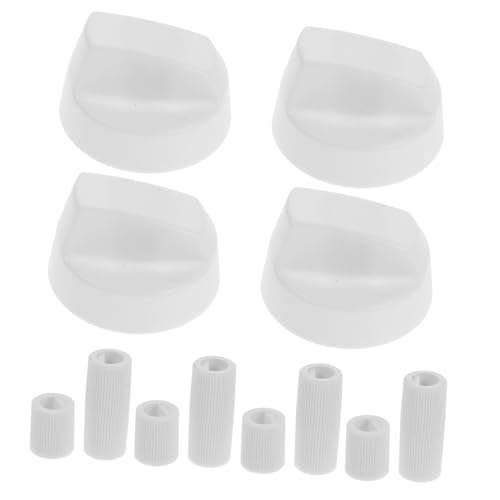 UTHCLO 4er Pack Herdknöpfe mit Adaptern Kompatibel mit Backofen Gasherd und Kochfeld Weiße Steuerungsknöpfe für Einfache Bedienung und Vielseitige Nutzung UTHCLO 4er Pack Herdknöpfe mit Adaptern Kompatibel mit Backofen Gasherd und Kochfeld Weiße Steuerungsknöpfe für Einfache Bedienung und Vielseitige Nutzung von UTHCLO