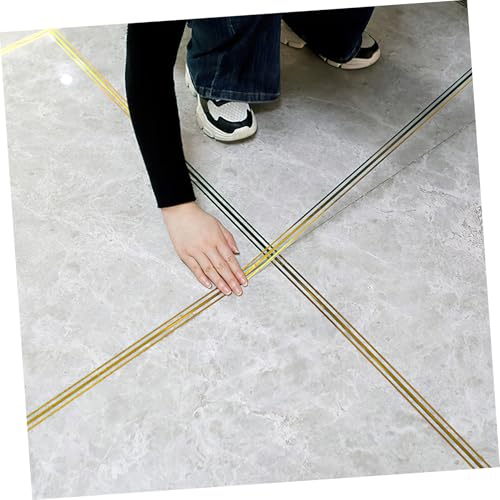 UTHCLO 5 Rollen Selbstklebende Caulk Strip Tape Wasserdichte Fugenabdeckung für Bodenfliesen Dekorative Fliesenaufkleber Flexible Zuschnittsoption für Wohnzimmer und Badezimmer UTHCLO 5 Rollen Selbstklebende Caulk Strip Tape Wasserdichte Fugenabdeckung für Bodenfliesen Dekorative Fliesenaufkleber Flexible Zuschnittsoption für Wohnzimmer und Badezimmer von UTHCLO