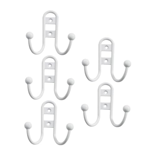UTHCLO 5 Stück Europäische Wandhaken aus Zinklegierung Kompakt Bogenförmiges Design gegen Abrutschen Vielseitig für Garderobe Küche Bad Stabile Metallkleiderhaken für Schlüssel Taschen UTHCLO 5 Stück Europäische Wandhaken aus Zinklegierung Kompakt Bogenförmiges Design gegen Abrutschen Vielseitig für Garderobe Küche Bad Stabile Metallkleiderhaken für Schlüssel Taschen von UTHCLO
