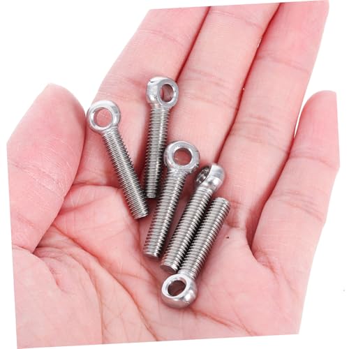 UTHCLO 5 Stück Teiliges Edelstahl Ösenbolzen Rostfrei Verstellbar für Maschinen Outdoor Befestigung Langlebig Einfach zu Montieren Vielseitig Einsetzbar UTHCLO 5 Stück Teiliges Edelstahl Ösenbolzen Rostfrei Verstellbar für Maschinen Outdoor Befestigung Langlebig Einfach zu Montieren Vielseitig Einsetzbar von UTHCLO