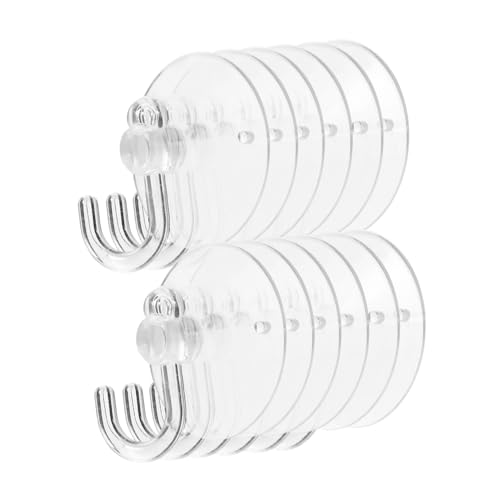 UTHCLO 50 Stück Saugnapf Haken Transparent Stark Haftend Saugnäpfe Wandhaken ohne Bohren für Bad Küche Vielseitig Verwendbar UTHCLO 50 Stück Saugnapf Haken Transparent Stark Haftend Saugnäpfe Wandhaken ohne Bohren für Bad Küche Vielseitig Verwendbar von UTHCLO