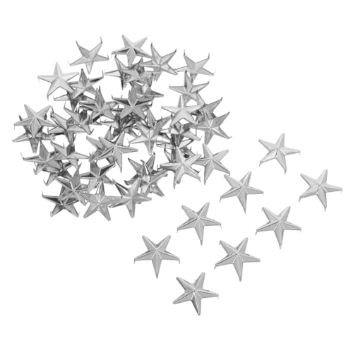 UTHCLO 50 Stück Sternförmige Metall Nieten aus Kupfer Robuste Krallennägel für Lederhandwerk DIY Stern Nieten Spikes für Taschen Schuhe Hüte Zubehör UTHCLO 50 Stück Sternförmige Metall Nieten aus Kupfer Robuste Krallennägel für Lederhandwerk DIY Stern Nieten Spikes für Taschen Schuhe Hüte Zubehör von UTHCLO
