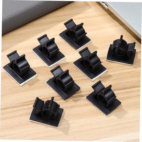 UTHCLO 50 Stück Teiliges Selbstklebender Kabelhalter für Elektrisches Kabelmanagement Verstellbare Kabelclips zur Ordentlichen Drahtorganisation Langlebige Kabelklemmen für Schreibtisch UTHCLO 50 Stück Teiliges Selbstklebender Kabelhalter für Elektrisches Kabelmanagement Verstellbare Kabelclips zur Ordentlichen Drahtorganisation Langlebige Kabelklemmen für Schreibtisch von UTHCLO