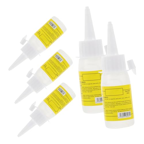 UTHCLO 5stücke Transparente Dispensing Flaschen Für Flüssigkeiten Präzisions-gleitflaschen Für Bastelarbeiten Kleber Farbe Für DIY Projekte von UTHCLO