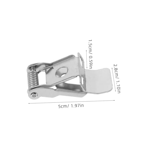 UTHCLO 6 Stück Federclips für Einbauleuchten Befestigung Halterungen aus Hochfestem für Stabile Montage von Downlight Lampen Zubehör von UTHCLO