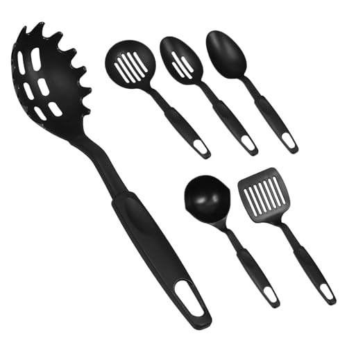 UTHCLO 6 Stück Teiliges Nylon Küchenhelfer Set Hitzebeständig Robust Vielseitig Spülmaschinenfest für Antihaftbeschichtung Kochen Küchenausstattung UTHCLO 6 Stück Teiliges Nylon Küchenhelfer Set Hitzebeständig Robust Vielseitig Spülmaschinenfest für Antihaftbeschichtung Kochen Küchenausstattung von UTHCLO