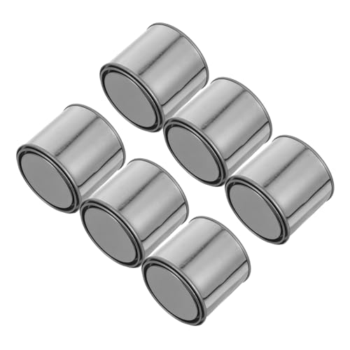 UTHCLO 6 Stück Teiliges Runde Metalldosen Langlebige Eisen Farbdosen und Tintenbehälter Praktischer Runder Farbeimer zur Sicheren Aufbewahrung von Farbe und für und Zuhause UTHCLO 6 Stück Teiliges Runde Metalldosen Langlebige Eisen Farbdosen und Tintenbehälter Praktischer Runder Farbeimer zur Sicheren Aufbewahrung von Farbe und für und Zuhause von UTHCLO