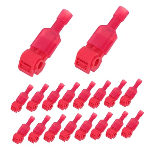 UTHCLO 60 Paare Tap Steckverbinder Schnellverbinder für Elektrische Kabel T-form Crimpklemmen aus Einfache Installation Geeignet für Lautsprecher Automobilverkabelung Robust und Langlebig UTHCLO 60 Paare Tap Steckverbinder Schnellverbinder für Elektrische Kabel T-form Crimpklemmen aus Einfache Installation Geeignet für Lautsprecher Automobilverkabelung Robust und Langlebig von UTHCLO
