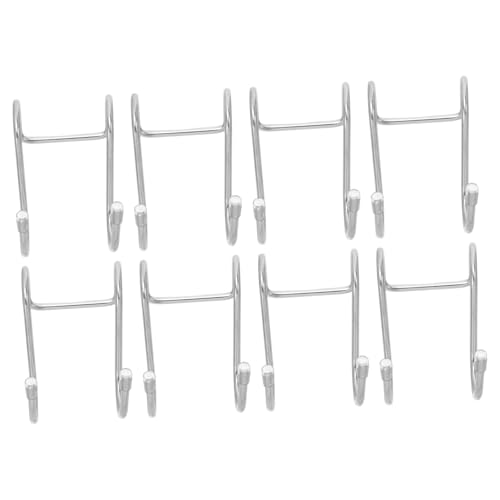 UTHCLO 8 Stück Teiliges Edelstahl S haken Rostfreie Doppelte Aufhänger Schwere Belastbarkeit ohne Bohren Vielseitig für Tür Bad Küche Wohnzimmer und Büro Geeignet UTHCLO 8 Stück Teiliges Edelstahl S haken Rostfreie Doppelte Aufhänger Schwere Belastbarkeit ohne Bohren Vielseitig für Tür Bad Küche Wohnzimmer und Büro Geeignet von UTHCLO