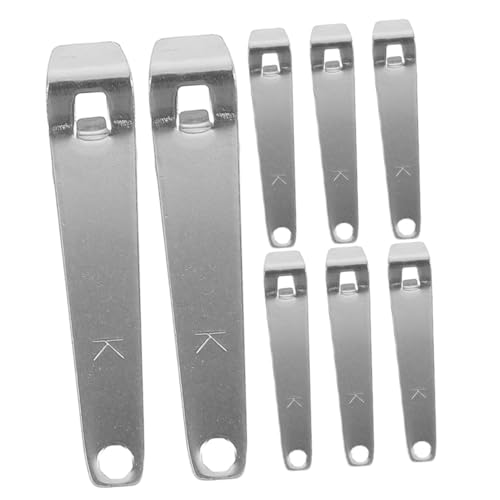 UTHCLO 8 Stück Teiliges Mini Flaschenöffner aus Edelstahl Kompakter Tragbarer Flaschenverschlussöffner mit Vielseitigem Design für Verschiedene Verschlussgrößen Rostfrei und Hygienisch UTHCLO 8 Stück Teiliges Mini Flaschenöffner aus Edelstahl Kompakter Tragbarer Flaschenverschlussöffner mit Vielseitigem Design für Verschiedene Verschlussgrößen Rostfrei und Hygienisch von UTHCLO