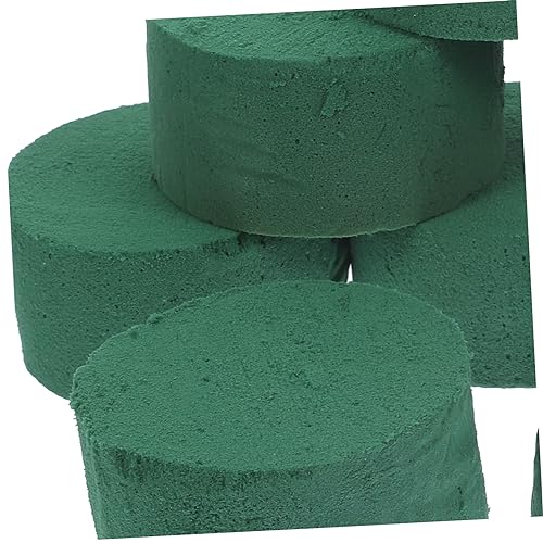 UTHCLO 8 Stück Teiliges Runder Blumenschaumblöcke mit Starker Wasseraufnahme Langlebiger Steckmasse für Frische und Künstliche Blumenarrangements Geeignet für Hochzeiten Geburtstage und von UTHCLO