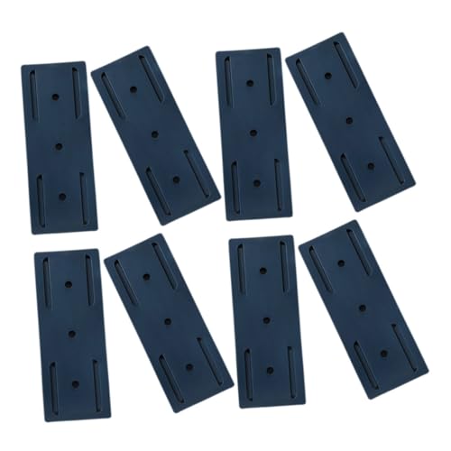 UTHCLO 8 Stück Teiliges Selbstklebendes Wandhalter Steckdosenhalter Organizer für Power Strip Verlängerungskabel und Router Einfache Montage ohne Bohren Platzsparend für Büro und Zuhause von UTHCLO