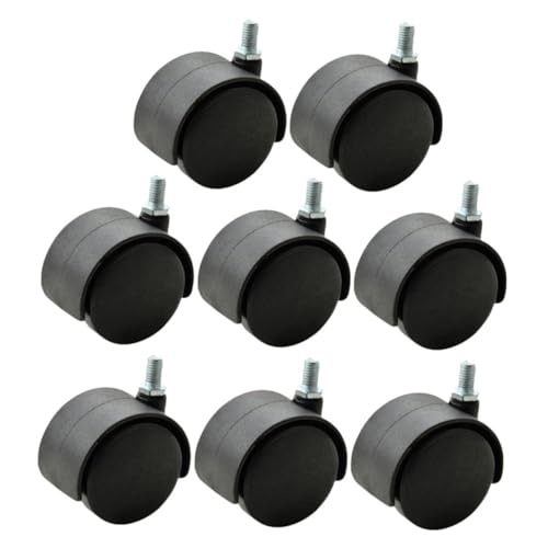 UTHCLO 8 Stück Teiliges Stuhlrollen für Bürostühle mit Drehung Geeignet für Hartböden und Teppich Einfache Installation für Möbel und Arbeitsstationen UTHCLO 8 Stück Teiliges Stuhlrollen für Bürostühle mit Drehung Geeignet für Hartböden und Teppich Einfache Installation für Möbel und Arbeitsstationen von UTHCLO