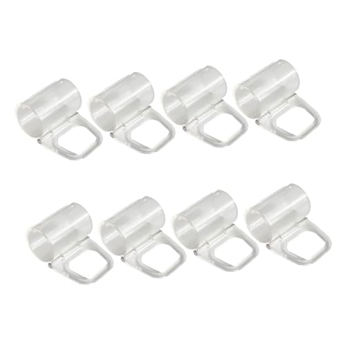 UTHCLO 8 Stück Teiliges Transparentes Roller Shade Griff aus Robustem Einfache Montage Langlebig und Bruchsicher Geeignet für Jalousien Rollos und Gardinen Praktisches Jalousiezubehör UTHCLO 8 Stück Teiliges Transparentes Roller Shade Griff aus Robustem Einfache Montage Langlebig und Bruchsicher Geeignet für Jalousien Rollos und Gardinen Praktisches Jalousiezubehör von UTHCLO