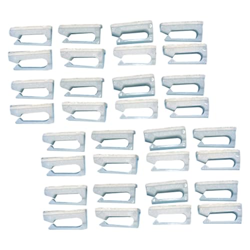 UTHCLO 80 Stück Drahtclips Kabelclips Fürs Büro Kabel Organizer Für Den Schreibtisch Kabel Organizer Clips Kabelhalter Fürs Büro Selbstklebende Drahthalter Clips Kabelschnüre von UTHCLO