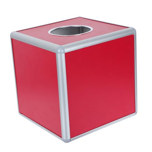 UTHCLO Aluminium Lottery Box Mehrzweck Aufbewahrungsbox mit Farbigem Öffnungsrand Robuste Dekorative Wahlurne für Firmenveranstaltungen und Büroaktivitäten Farbe UTHCLO Aluminium Lottery Box Mehrzweck Aufbewahrungsbox mit Farbigem Öffnungsrand Robuste Dekorative Wahlurne für Firmenveranstaltungen und Büroaktivitäten Farbe von UTHCLO