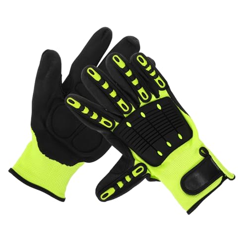 UTHCLO Arbeitshandschuhe Robust Schnittfest Stoßdämpfend Atmungsaktiv Vielseitig für Gartenarbeit Bau Fahrradfahren und Hausarbeit Strapazierfähig Rutschfest Flexible Schutz Handschuhe UTHCLO Arbeitshandschuhe Robust Schnittfest Stoßdämpfend Atmungsaktiv Vielseitig für Gartenarbeit Bau Fahrradfahren und Hausarbeit Strapazierfähig Rutschfest Flexible Schutz Handschuhe von UTHCLO