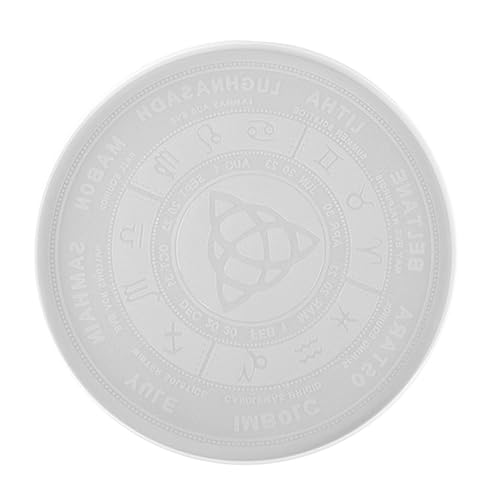 UTHCLO Astrologieform Kleine Kristalle Tablett Einfache Form Silikon Sterben Diy Manuelle Form Handgefertigte Form Silikonform Kristall -epoxidform Einfache Diy-form Kieselgel Weiß von UTHCLO