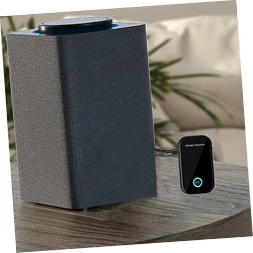 UTHCLO Audio Receiver Aux Adapter Kabellos mit Freisprecheinrichtung Rauschunterdrückung Energiesparfunktion Kompatibel für Auto und Heimgebrauch Plug Play Schnittstelle von UTHCLO