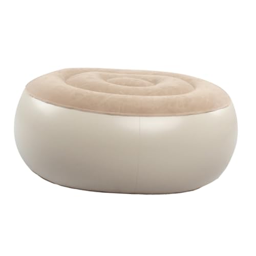 UTHCLO Aufblasbarer Tragbarer Lazy Stool mit Pflanzlichem Flockgewebe Kompakter Stabiler Fußhocker für Flugreisen Outdoor und Büro Leicht und Platzsparend UTHCLO Aufblasbarer Tragbarer Lazy Stool mit Pflanzlichem Flockgewebe Kompakter Stabiler Fußhocker für Flugreisen Outdoor und Büro Leicht und Platzsparend von UTHCLO