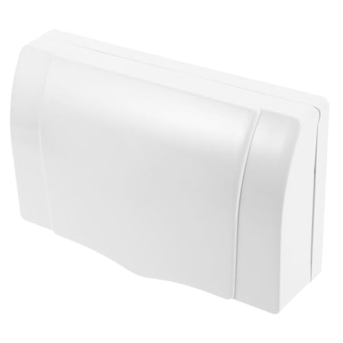 UTHCLO Badezimmer Steckdosen Schutzabdeckung Wasserdichter Transparenter Steckdosen schutz für Feuchträume Wiederverwendbar Einfache Installation für Bad und Küche von UTHCLO