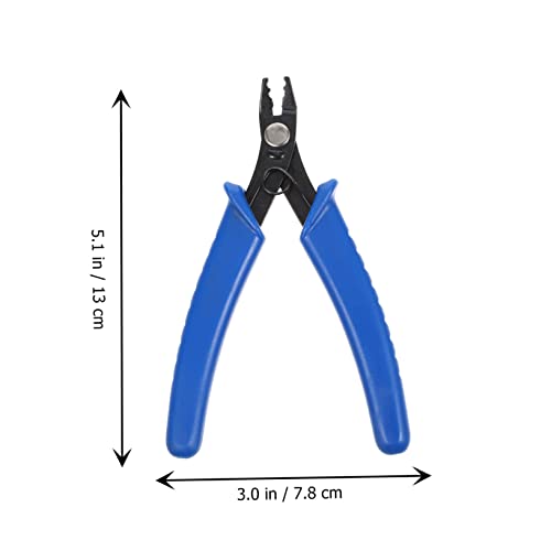 UTHCLO Blaugriffe Crimpzange für Schmuckherstellung Kohlenstoffstahl Präzise Quetschperlen Zange Ergonomisch Rutschfest Komfortabel für Perlen Draht und Ketten UTHCLO Blaugriffe Crimpzange für Schmuckherstellung Kohlenstoffstahl Präzise Quetschperlen Zange Ergonomisch Rutschfest Komfortabel für Perlen Draht und Ketten von UTHCLO