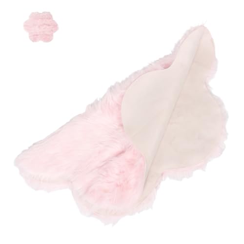 UTHCLO Boho Schlafzimmer Teppich Flauschiger Blütenförmiger Teppich Rosa Plüsch Vielseitiger Kuscheliger Bodenmatte für Mädchenzimmer Nordic UTHCLO Boho Schlafzimmer Teppich Flauschiger Blütenförmiger Teppich Rosa Plüsch Vielseitiger Kuscheliger Bodenmatte für Mädchenzimmer Nordic von UTHCLO