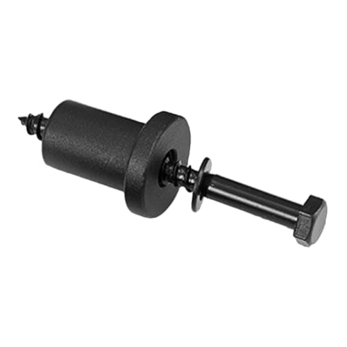 UTHCLO Carbonstahl Schiebetor Wandabstandshalter Rohrklemme Schiebetür Zubehör für Scheunentor Schienensysteme DIY Montage Langlebig und Vielseitig für Türen und Fenster von UTHCLO