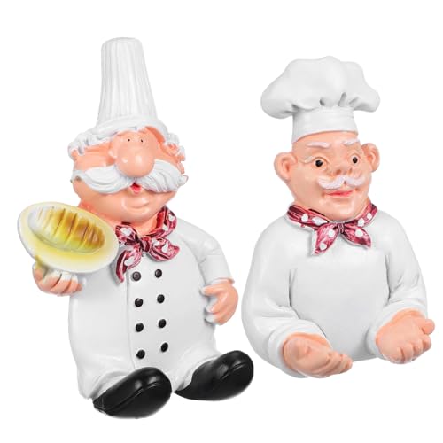 UTHCLO Chef Form Wandhaken Selbstklebend Ohne Bohren Resin Küchen Aufhängehaken Dekorativ Praktisch Für Elektrogeräte Kabel Power Plug Organizer von UTHCLO