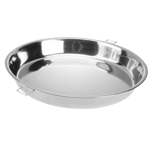 UTHCLO Edelstahl Dampfplatte mit Doppelgriffen Hitze Kältebeständig Vielseitig für Reiskuchen und Kalte Nudeln Kompakt und Robust für Küche und Picknick Langlebiges Kochgeschirr UTHCLO Edelstahl Dampfplatte mit Doppelgriffen Hitze Kältebeständig Vielseitig für Reiskuchen und Kalte Nudeln Kompakt und Robust für Küche und Picknick Langlebiges Kochgeschirr von UTHCLO