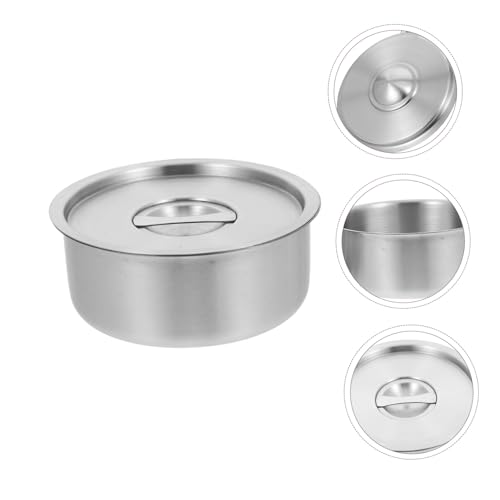 UTHCLO Edelstahl Food Bowl mit Deckel Dampfgargeeignet Leicht Robust Vielseitige Suppenschüssel für Eier Reis Babynahrung Spülmaschinengeeignet Praktische Küchenversorgung UTHCLO Edelstahl Food Bowl mit Deckel Dampfgargeeignet Leicht Robust Vielseitige Suppenschüssel für Eier Reis Babynahrung Spülmaschinengeeignet Praktische Küchenversorgung von UTHCLO
