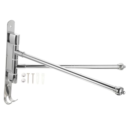 UTHCLO Edelstahl Handtuchhalter mit Schwenkbaren Armen Platzsparende Badetuchstange für Wandmontage Modernes Design für Kleine Badezimmer und Effizientes Trocknen UTHCLO Edelstahl Handtuchhalter mit Schwenkbaren Armen Platzsparende Badetuchstange für Wandmontage Modernes Design für Kleine Badezimmer und Effizientes Trocknen von UTHCLO