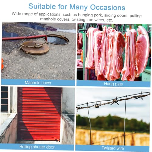 UTHCLO Edelstahl T förmiger Schachtdeckelhaken Rostfrei Robustes Manhole Cover Lifter Tool für Kanaldeckel und Rolltore Komfortabler Griff Vielseitig für Abfluss Schachtöffnungen UTHCLO Edelstahl T förmiger Schachtdeckelhaken Rostfrei Robustes Manhole Cover Lifter Tool für Kanaldeckel und Rolltore Komfortabler Griff Vielseitig für Abfluss Schachtöffnungen von UTHCLO