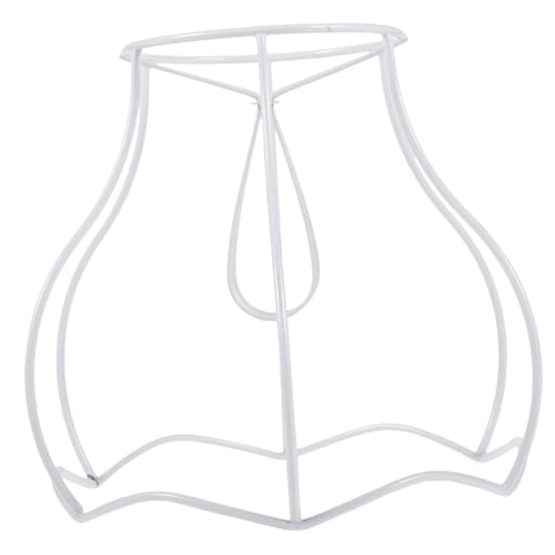UTHCLO Eisen Lampenschirmhalter DIY Lampenschirmrahmen Tischlampe Robust Vielseitig für Schreibtischlampe Wohnraum Büro Dekorativ Stabil Einfach zu Montieren von UTHCLO