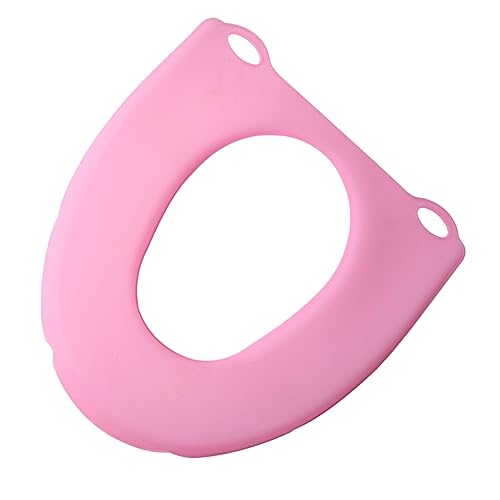 UTHCLO Faltbare Toilettenmatte aus Silikon Verdickt und Kältebeständig Toilettensitzbezug für Komfortable Nutzung zu Hause oder Öffentlichen Toiletten Rosa UTHCLO Faltbare Toilettenmatte aus Silikon Verdickt und Kältebeständig Toilettensitzbezug für Komfortable Nutzung zu Hause oder Öffentlichen Toiletten Rosa von UTHCLO