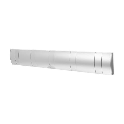 UTHCLO Faltbarer Wandhaken Garderobenhalter Metall Haken Verstecktes Design Platzsparend für Flur Badezimmer Schlafzimmer Vielseitig Einsetzbar von UTHCLO