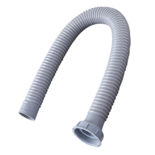 UTHCLO Flexible Ablaufschlauch Verlängerung für Waschmaschine Geschirrspüler Waschbecken Bad Küche Spiralschlauch Bpa frei Frostbeständig und Einfach Installierbar von UTHCLO