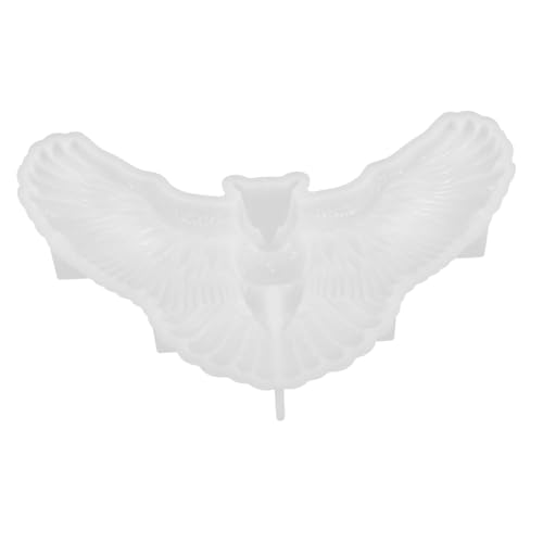 UTHCLO Flexible Silikonform Eule für DIY Epoxidharz Gießform Halbrelief Dekorative Katze Eulenform für Tischdeko Basteln Weiß UTHCLO Flexible Silikonform Eule für DIY Epoxidharz Gießform Halbrelief Dekorative Katze Eulenform für Tischdeko Basteln Weiß von UTHCLO