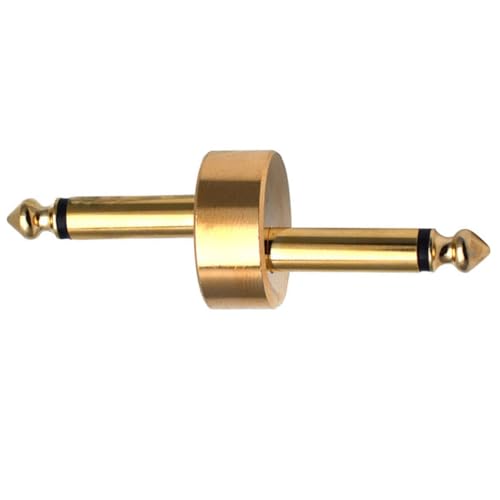 UTHCLO Gitarren effektgerät Verbinder Metall Adapter für Pedale Goldfarben Kompakt Langlebig Geräuschreduzierung Kompatibel für Effektpedalboards UTHCLO Gitarren effektgerät Verbinder Metall Adapter für Pedale Goldfarben Kompakt Langlebig Geräuschreduzierung Kompatibel für Effektpedalboards von UTHCLO